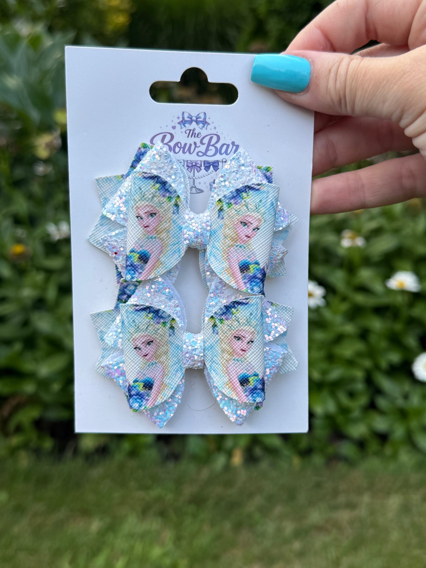 Ice Princess Bow Set